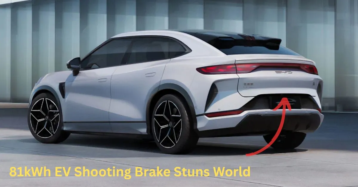 BYD Reveal Shooting Brake EV, the Song L GT with 81 kw/h Blade Battery