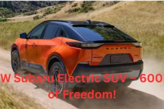 NEW Subaru Electric SUV – 600km of Freedom!