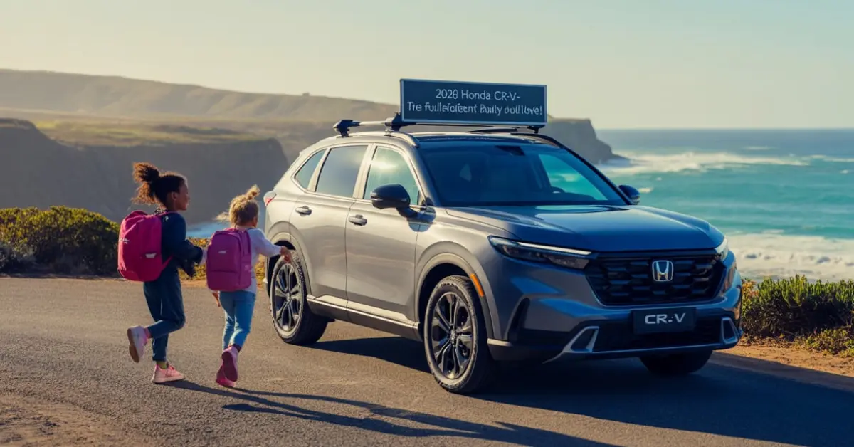 2026 Honda CR-V – The Fuel-Efficient Family SUV You’ll Love!